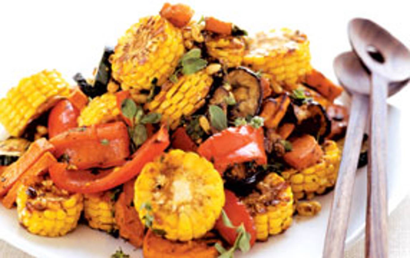 Roast vegetable salad