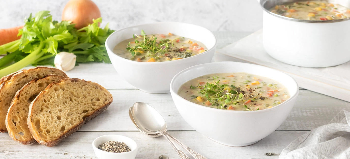 Creamy vegetable soup Creamy vegetable soup