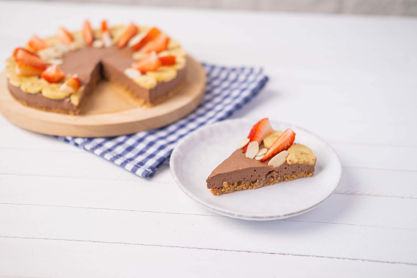 Tarte mousse au chocolat