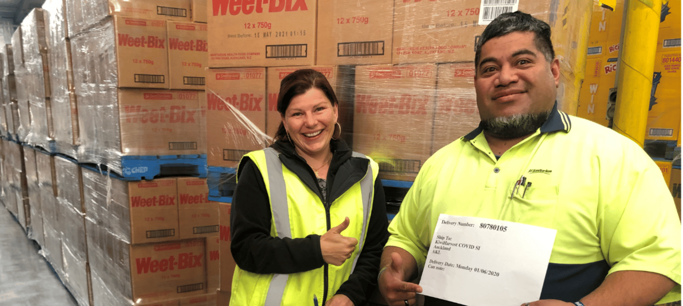 1.4 million serves of healthy food to KiwiHarvest