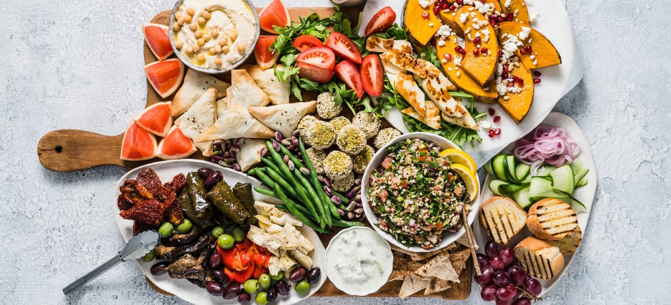 Mediterranean grazing platter