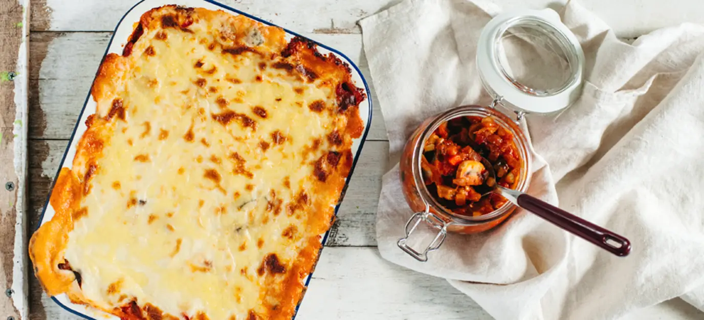 Vegetarian lasagne Vegetarian lasagne