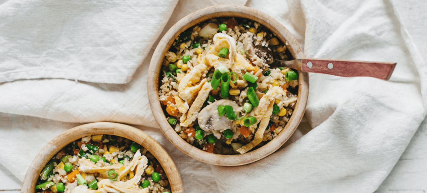 Cauliflower fried rice Cauliflower fried rice