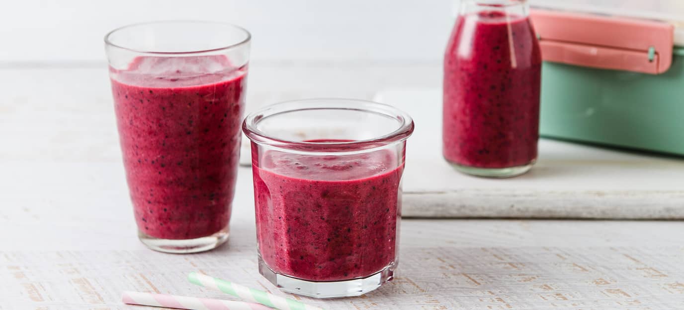 Purple power smoothie