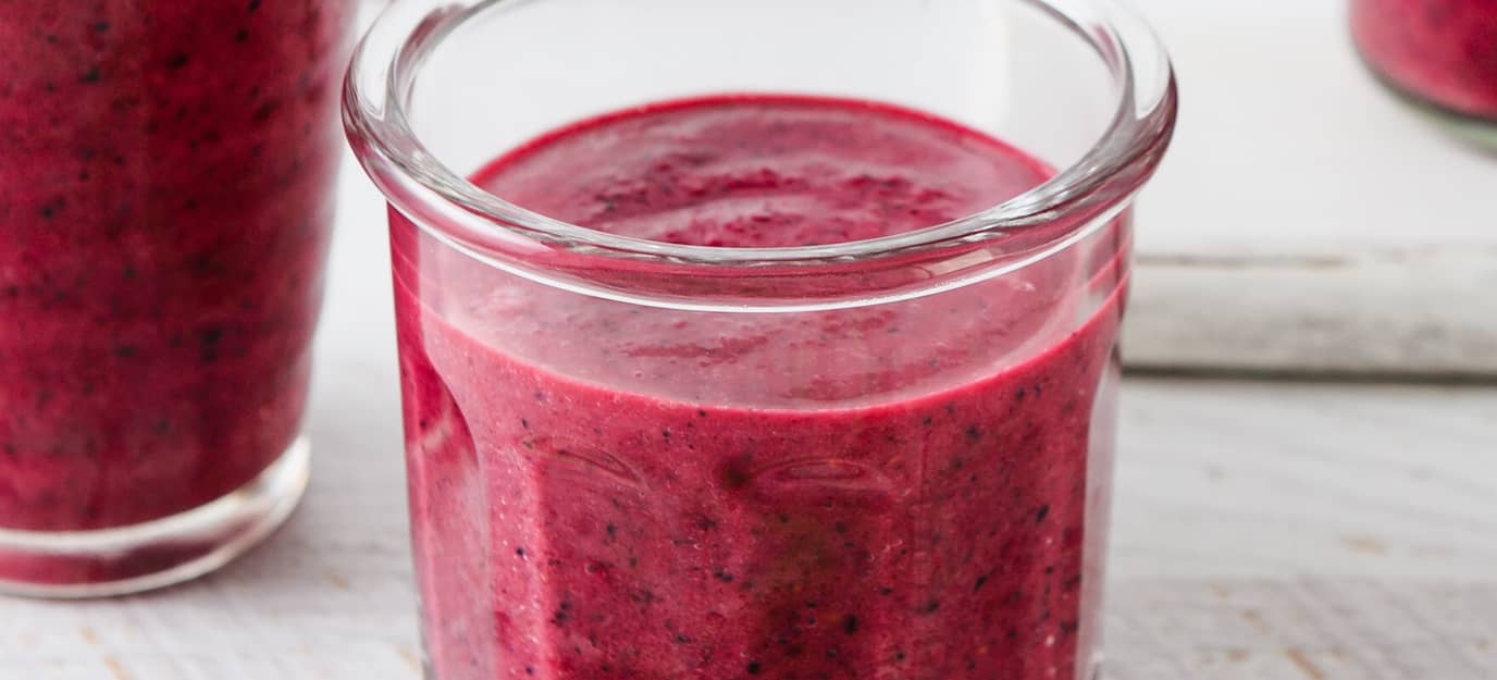 Purple power smoothie