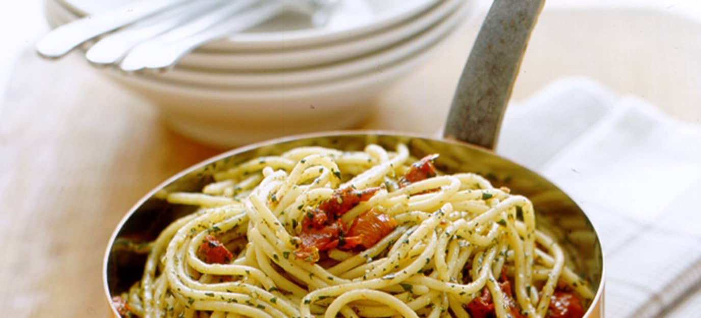 Sun-dried tomato pesto pasta Sun-dried tomato pesto pasta