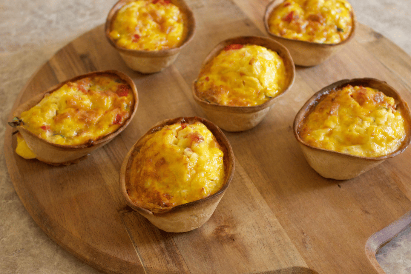 Quiche boats