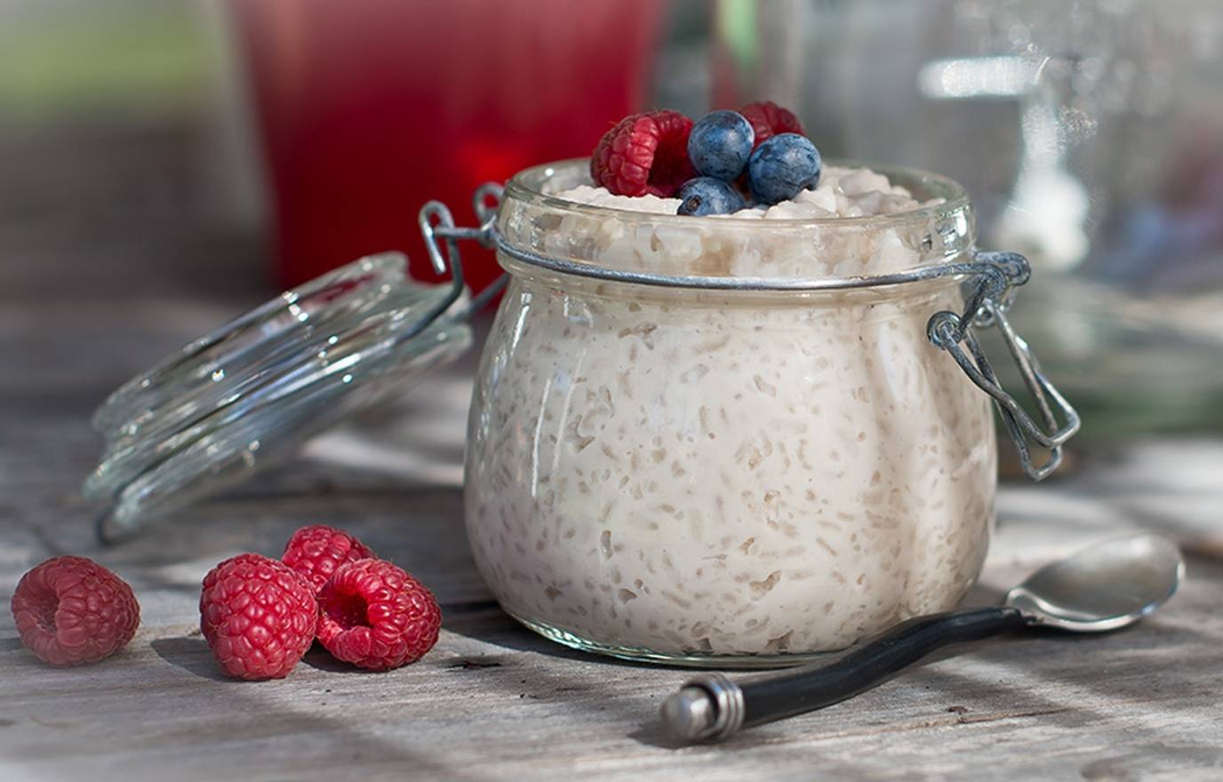 Creamy coconut rice