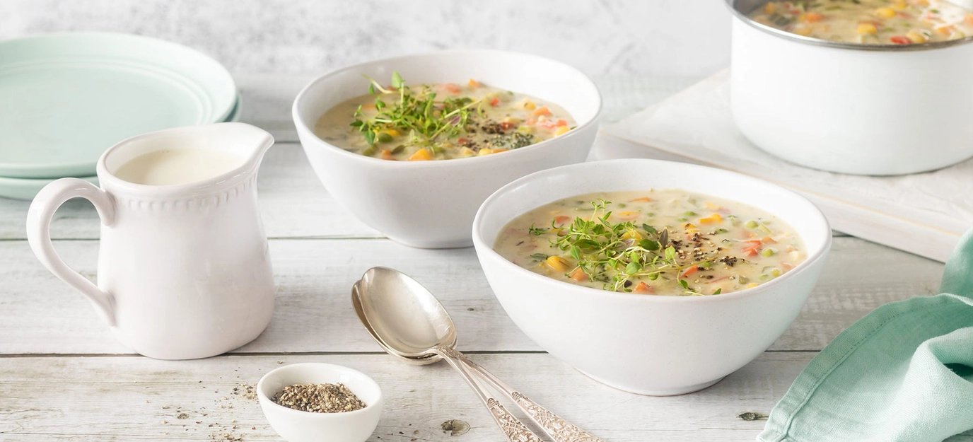 Creamy vegetable soup Creamy vegetable soup