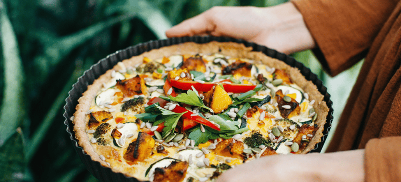 Weet-Bix vegetable quiche