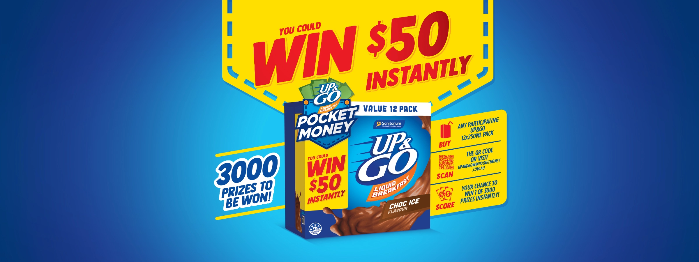UP&GO Pocket Money