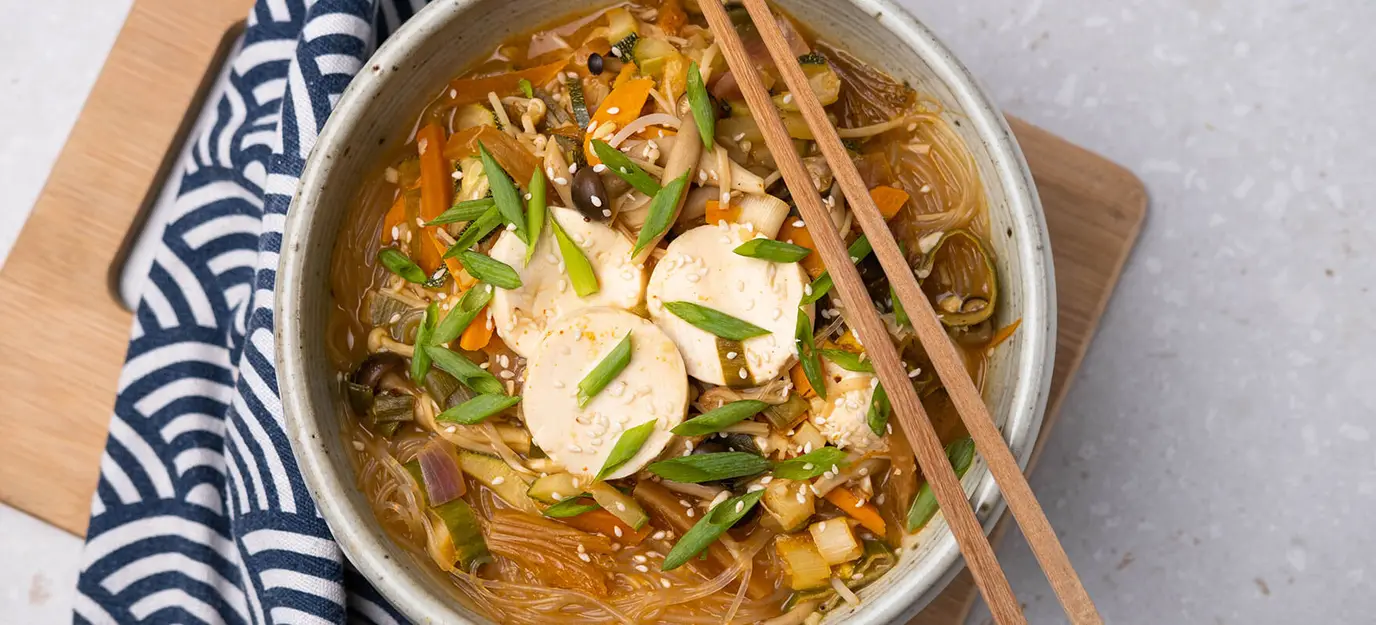 Kimchi Noodle Soup
