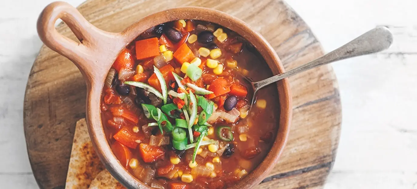 Souped-up Mexican tortilla bowl