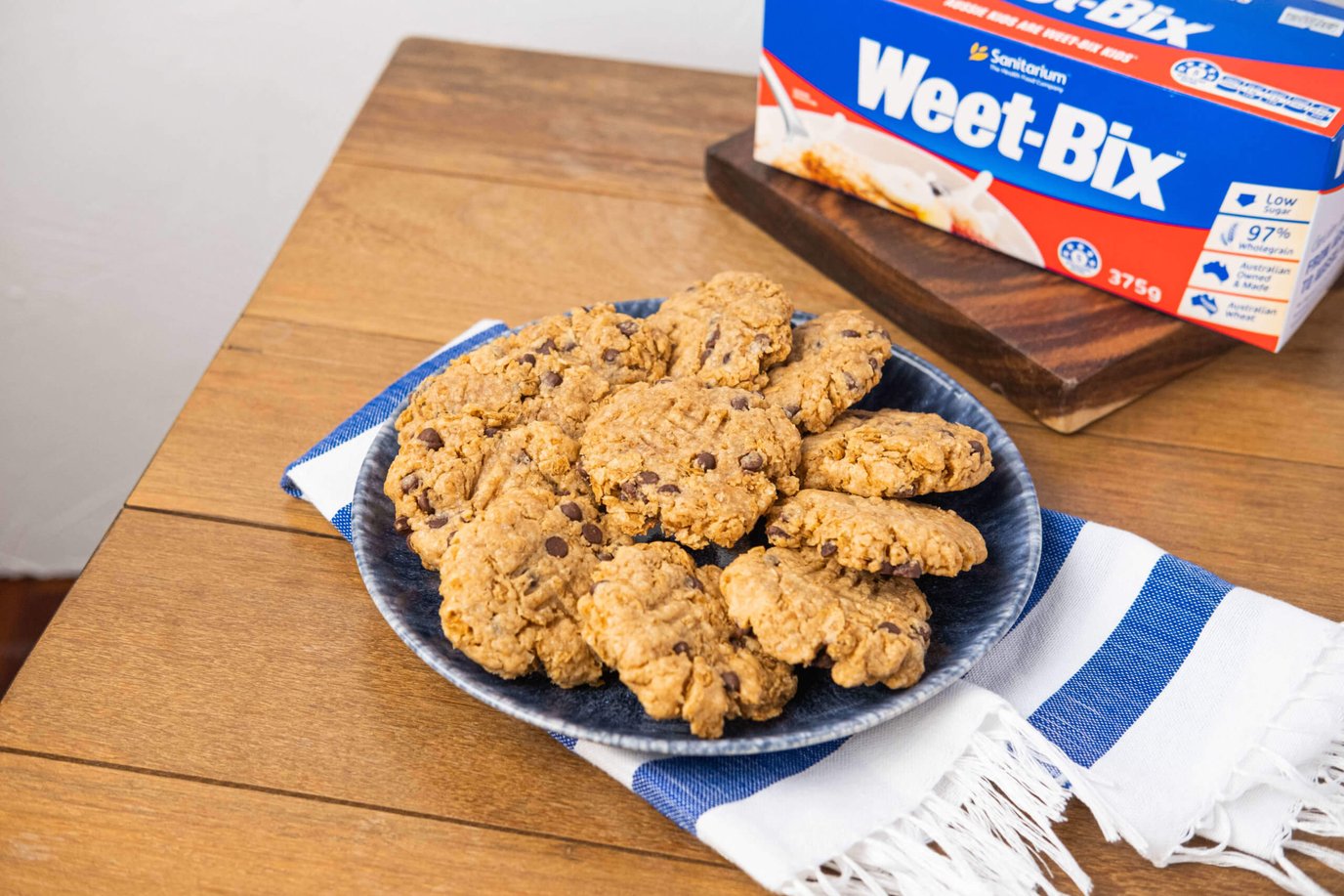 Biscuit beurre de cacahuete et chocolat
