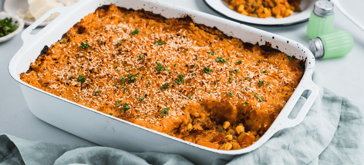 Vegetable shepherd's pie