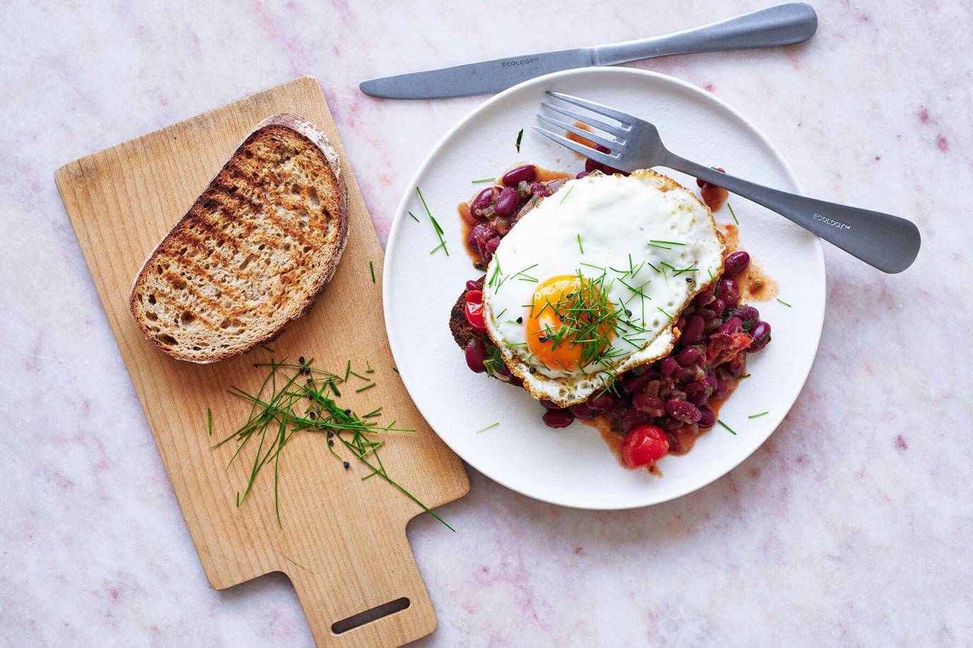 Smoky red kidney beans