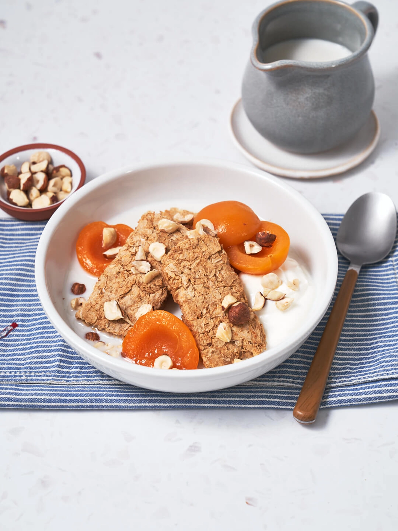 Weet-Bix™ with apricots and hazelnuts