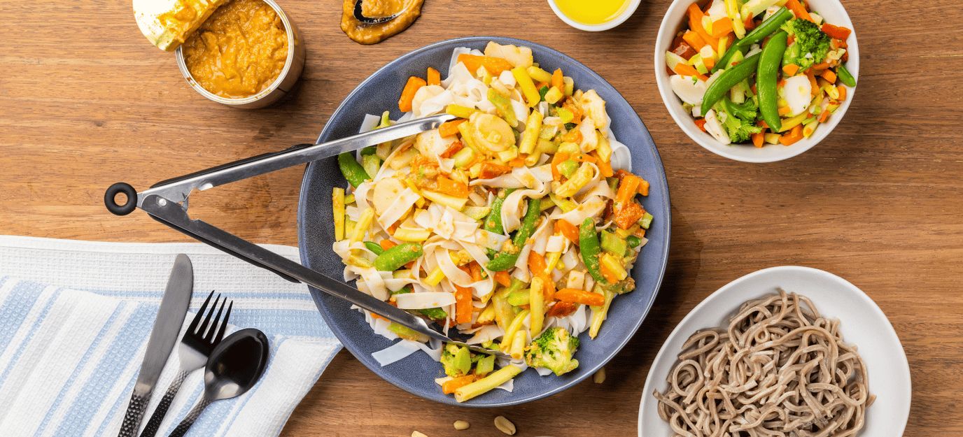Satay stir-fry