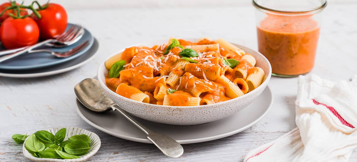 Creamy roasted tomato sauce