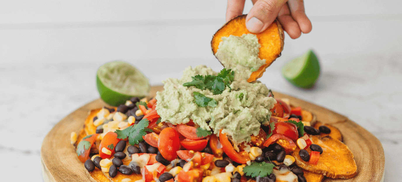 Kumara nachos