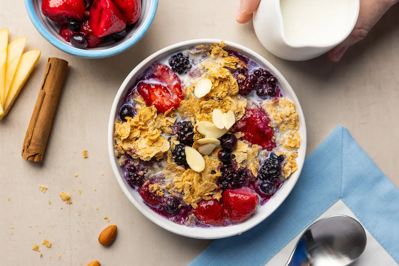 Hot Weet-Bix breakfast crumble
