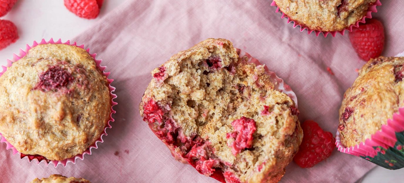 Raspberry lemon muffins Raspberry lemon muffins