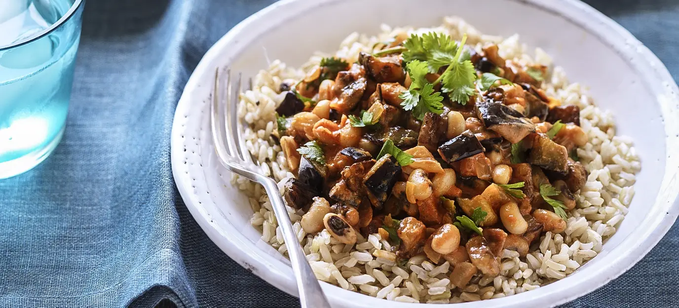 Black-eyed bean curry