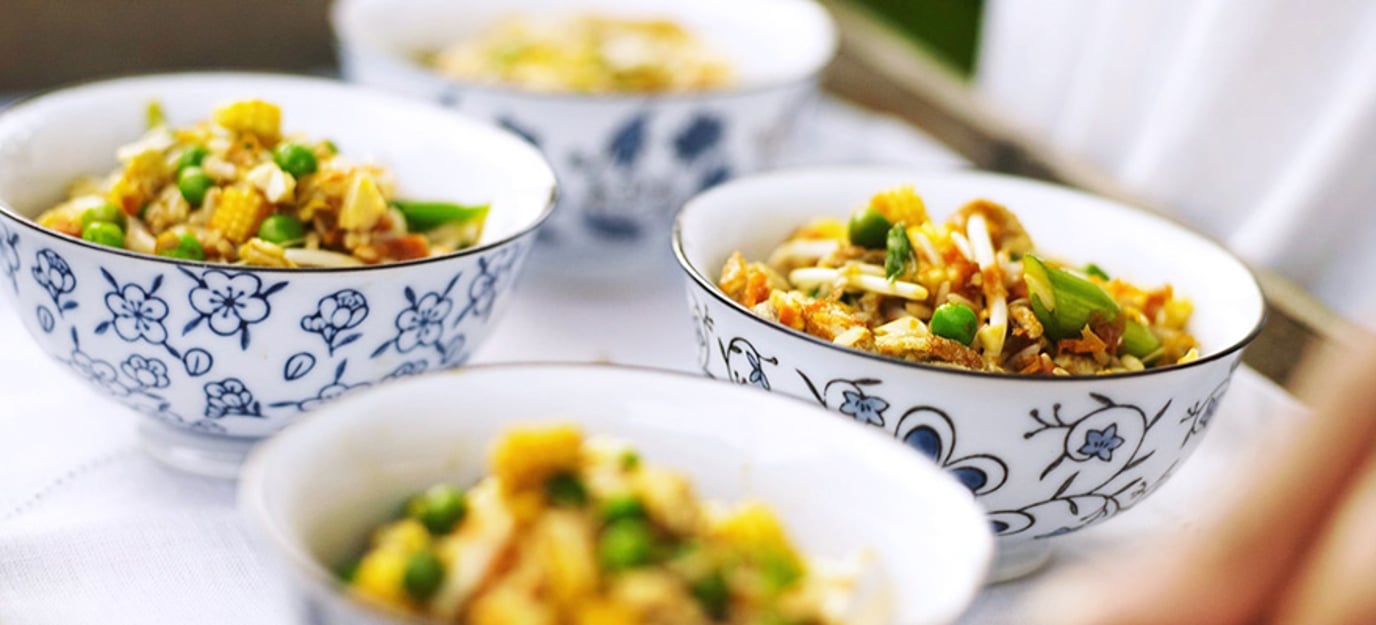 Honey soy fried rice