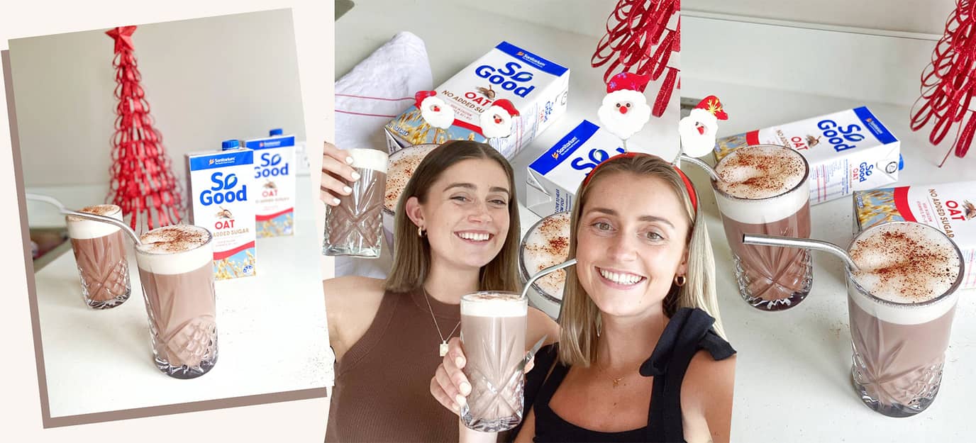 The Tasty Twins Vegan Iced Chocolate