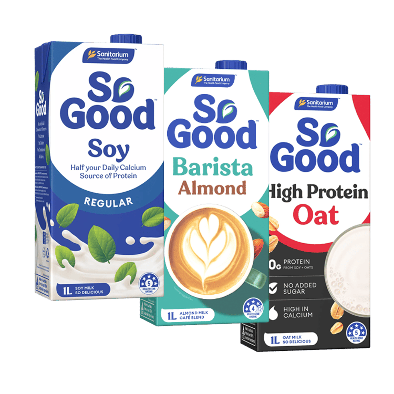 So Good plant-based milks