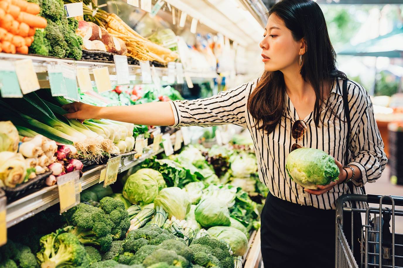 Best bang for buck vegetables, according to a dietitian