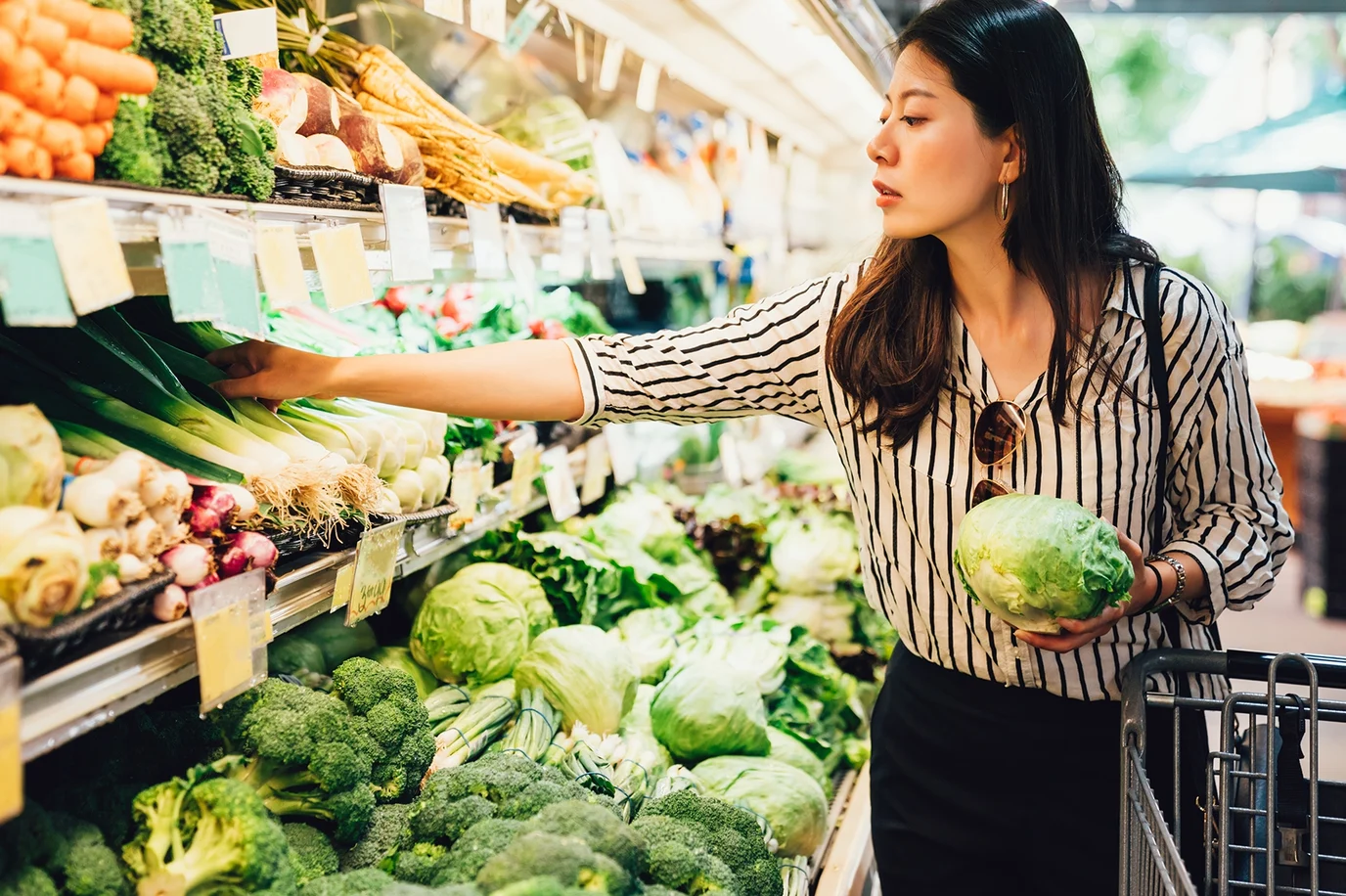 Best bang for buck vegetables, according to a dietitian