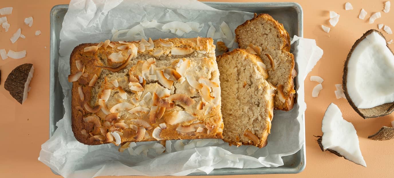 Cinnamon coconut bread