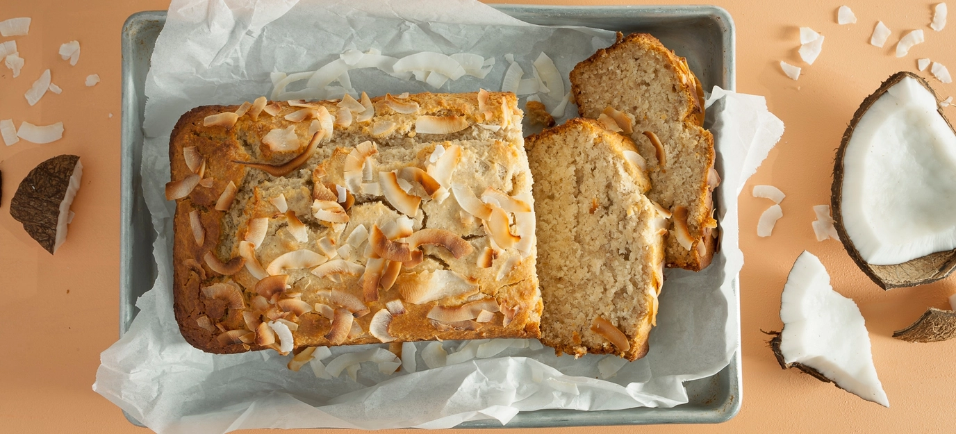 Cinnamon coconut bread