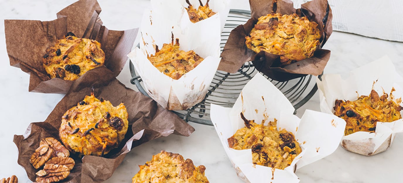 Mini muesli muffins Mini muesli muffins