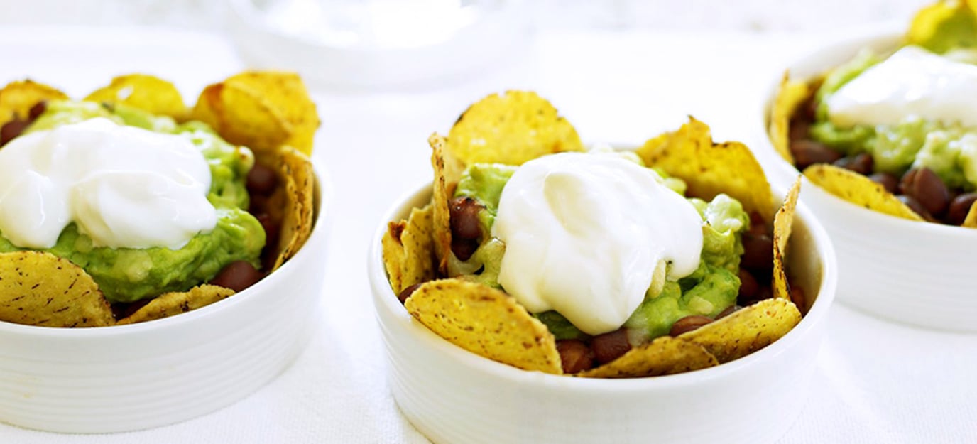 Bean nachos