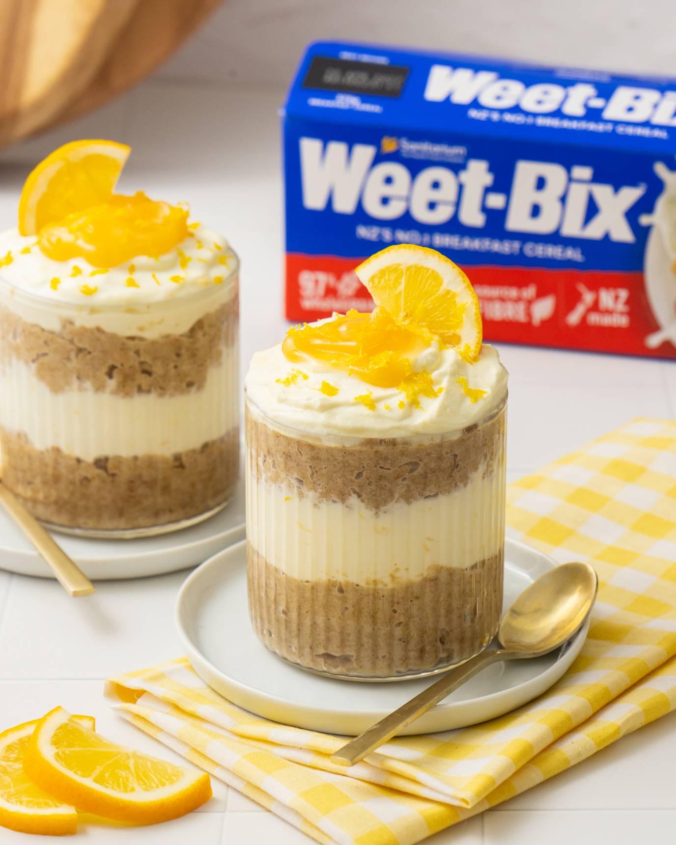 Lemon Cheesecake Overnight Weet-Bix 