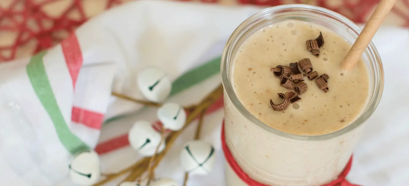 Christmas spice thickshake