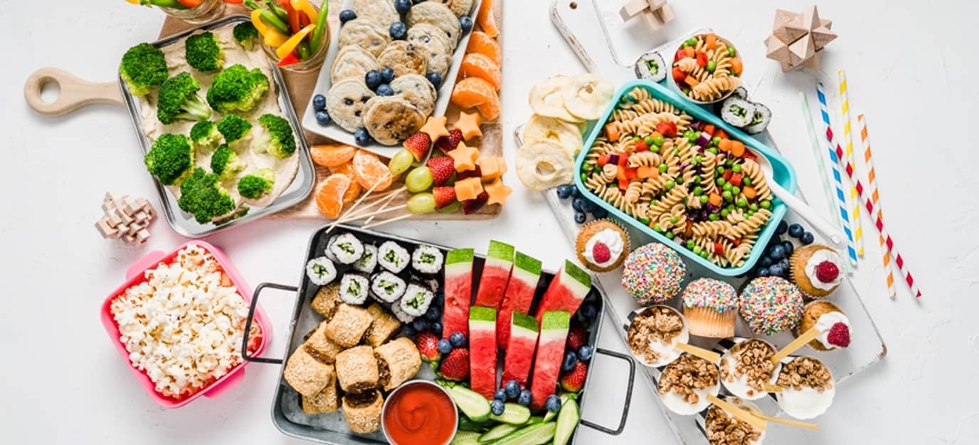 Kids grazing platter