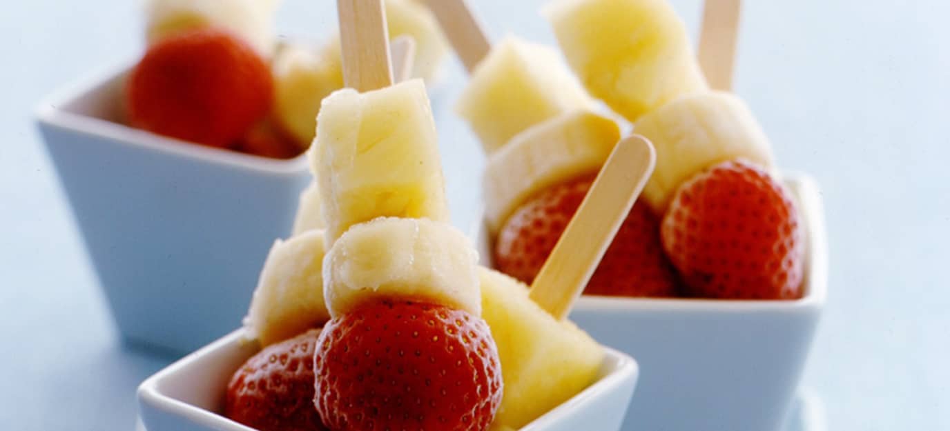 Fruit popsicles