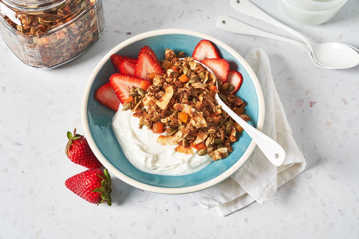 Oven baked granola