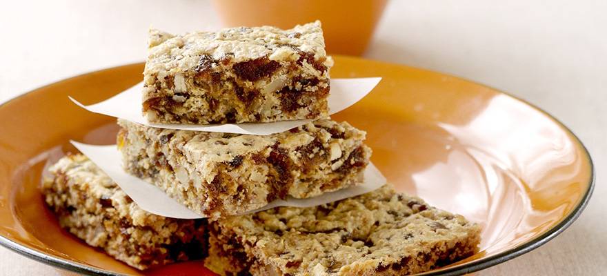 Date and nut slice - Sanitarium