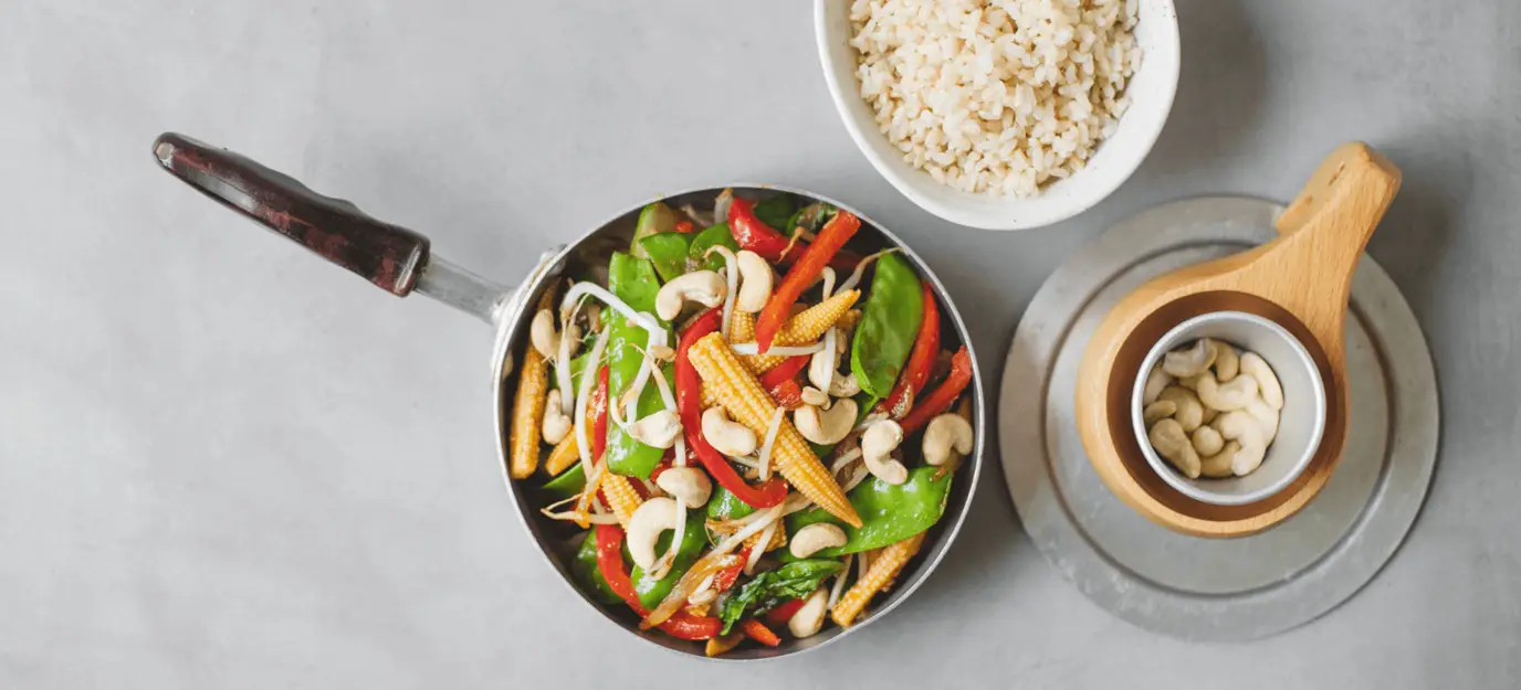 Vegetable stir-fry