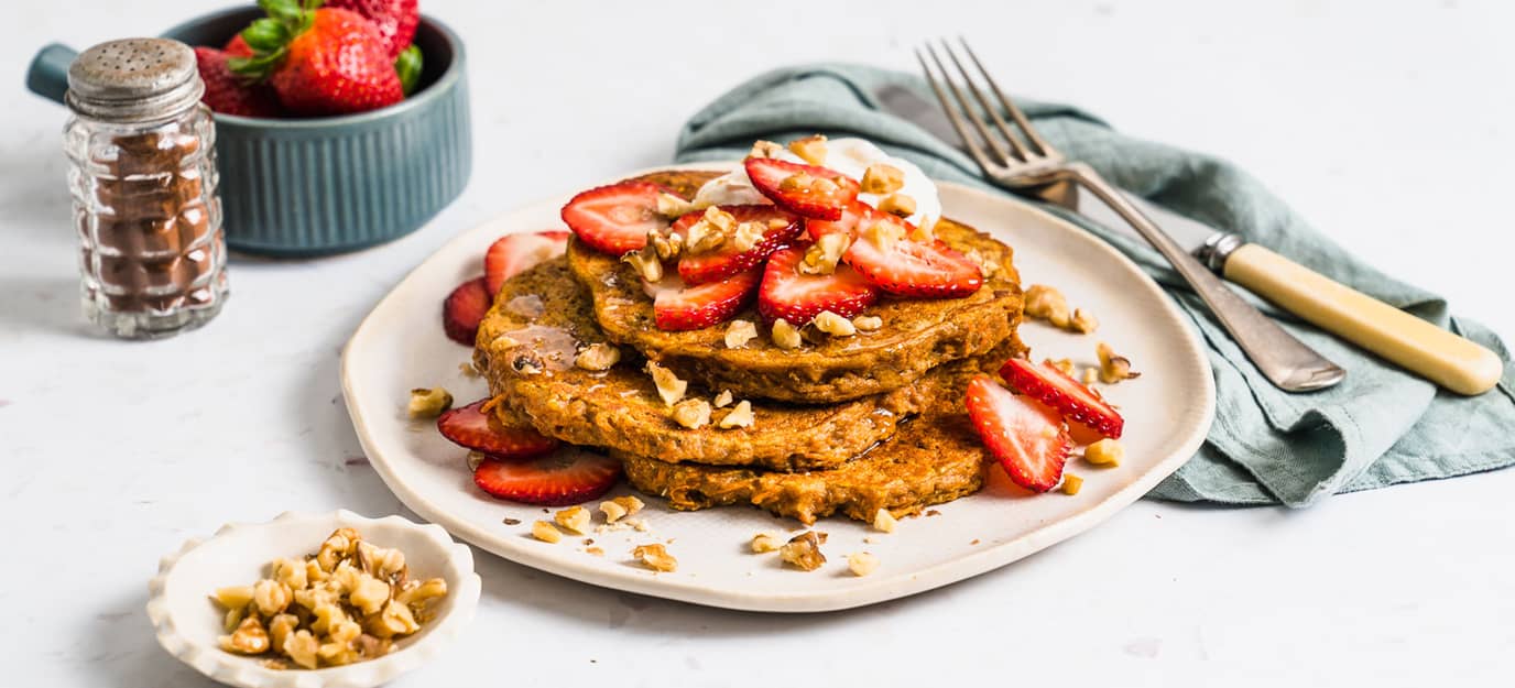 Carrot Cake Pancakes
