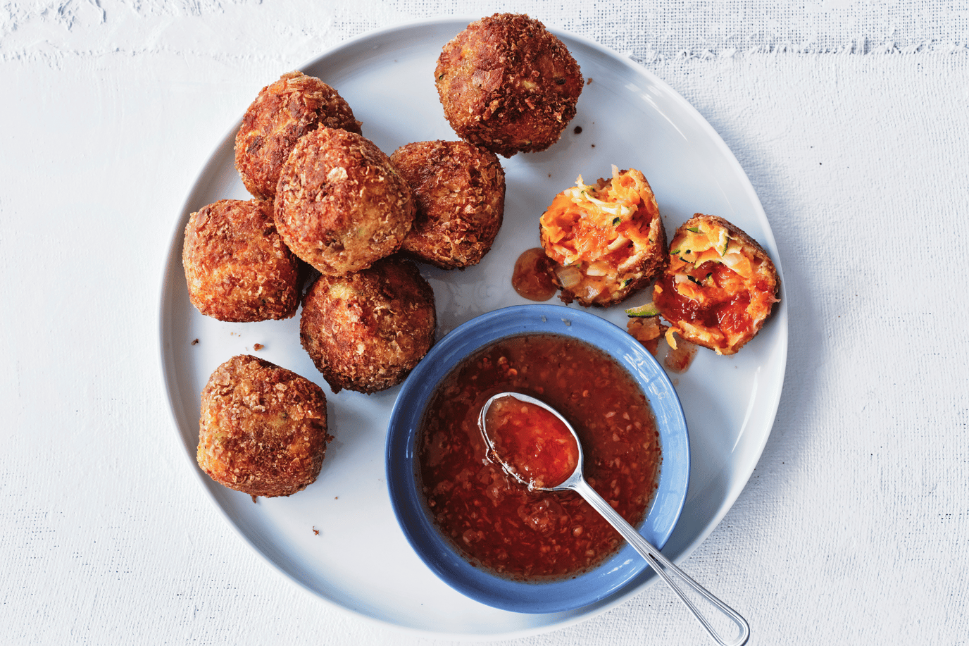 Crispy Weet-Bix veggie balls