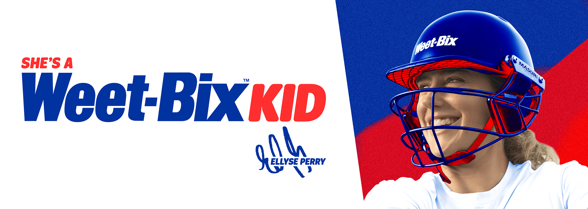 Ellyse Perry - She's a Weet-Bix Kid