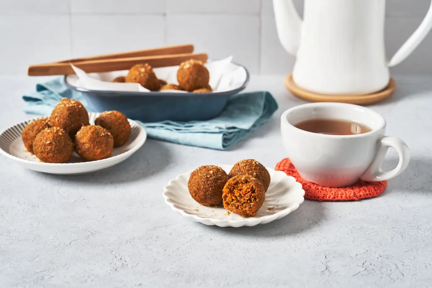 Spiced Carrot Cake Bites