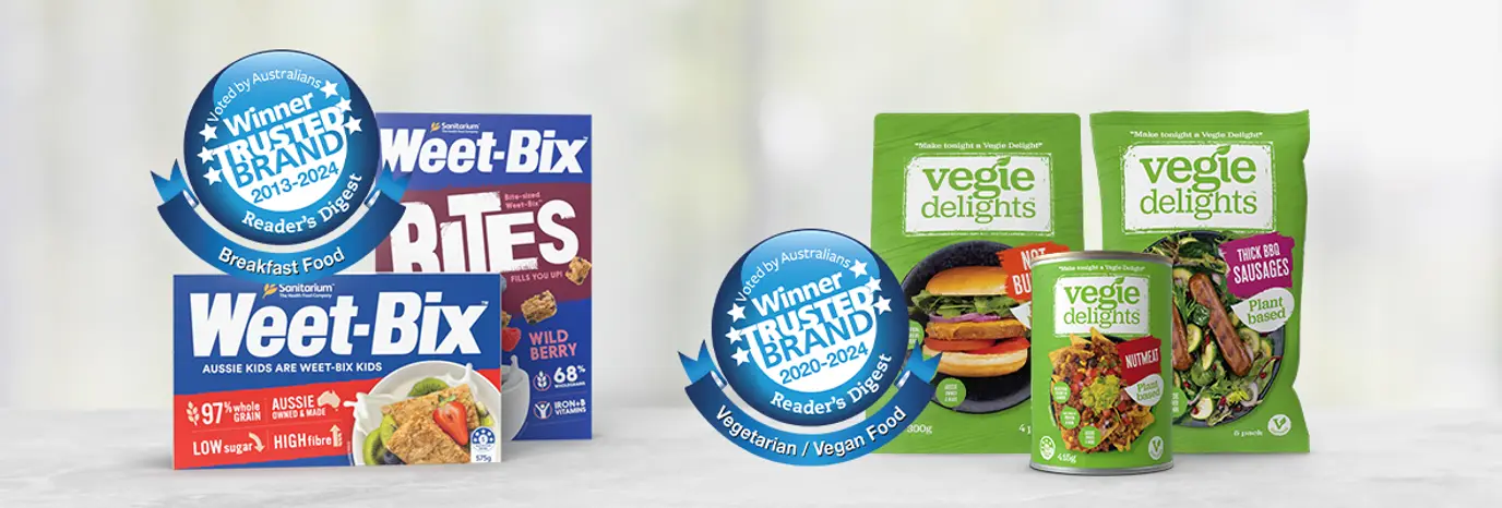Weet-Bix and Vegie Delights voted Australia’s most trusted brands