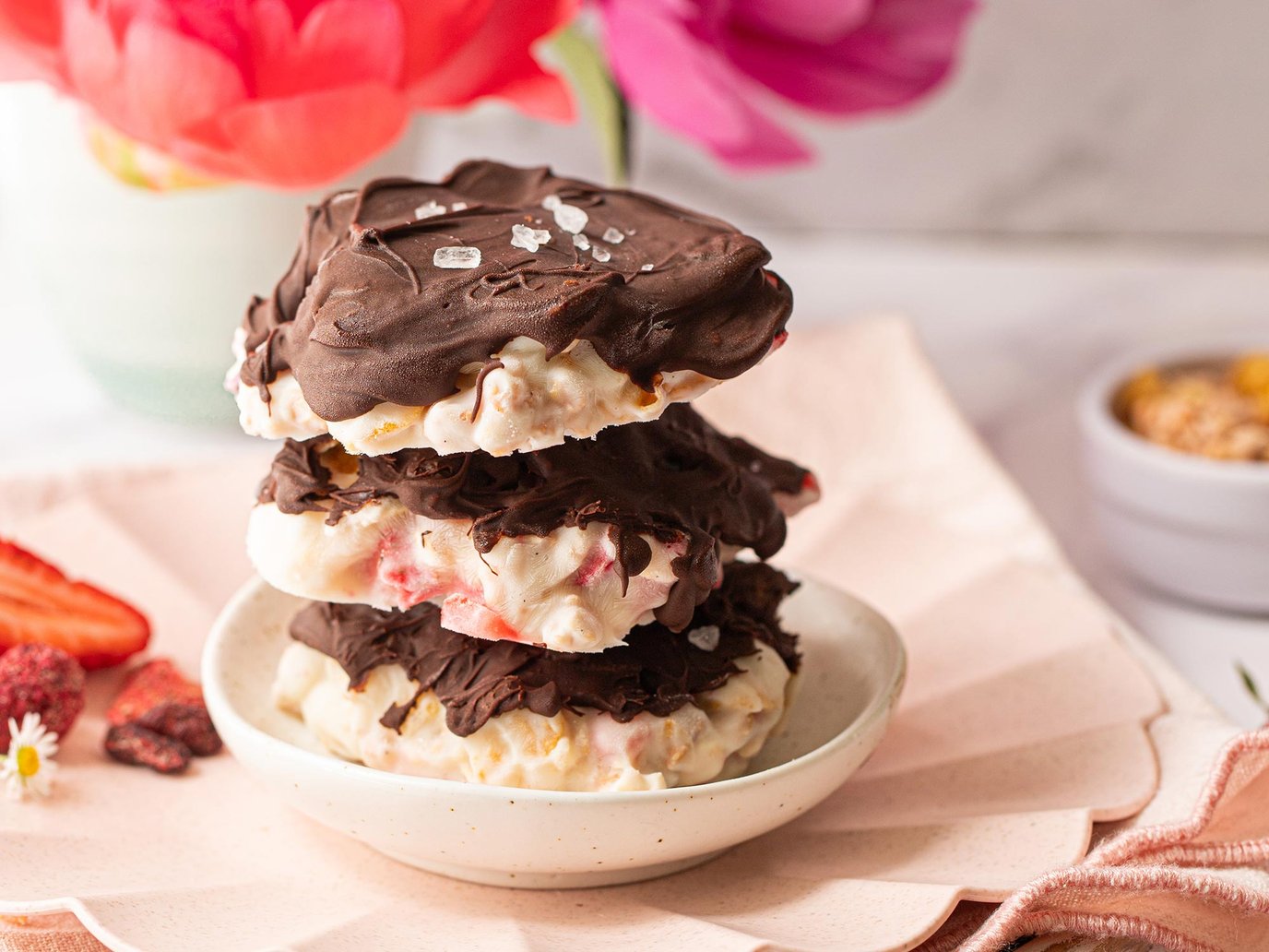 Frozen Yoghurt Clusters