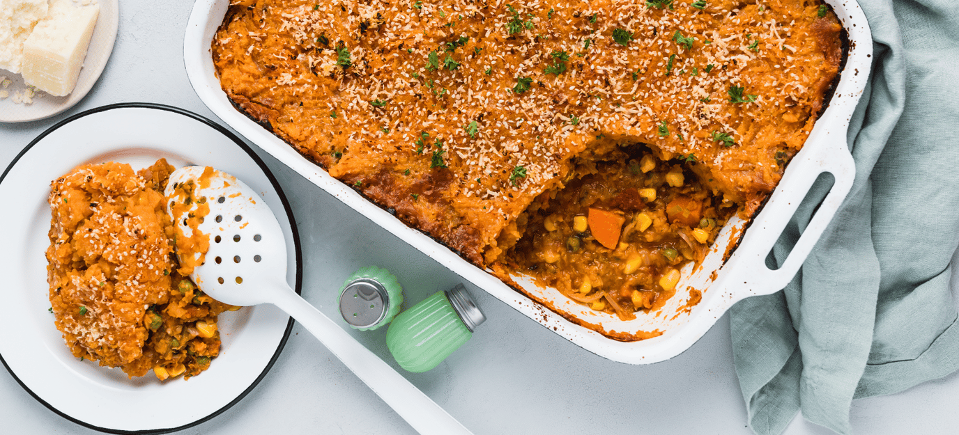 Vegetable shepherd's pie